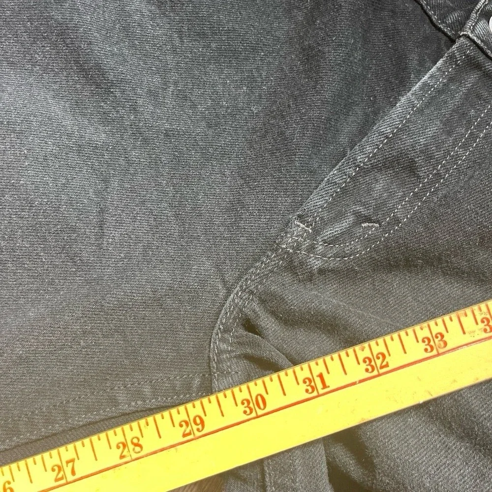 Levi‎ 505 Black Regular Fit Jeans 100% Cotton Men's Size 29x30